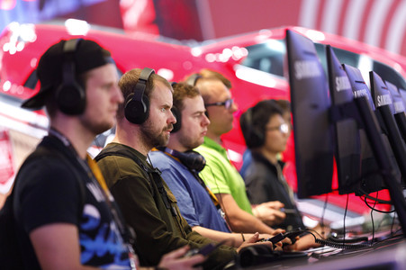 Computerspielmesse Gamescom 2017 in Köln