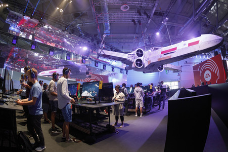 Computerspielmesse Gamescom 2017 in Köln