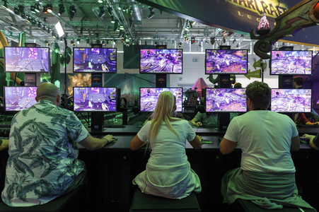 Computerspielmesse Gamescom 2017 in Köln
