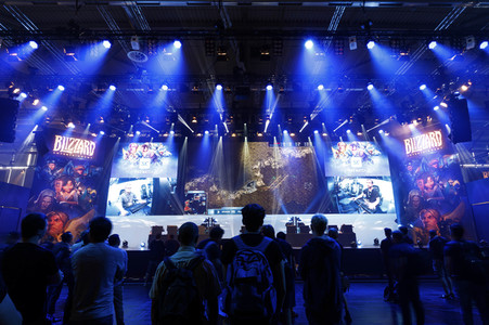 Computerspielmesse Gamescom 2017 in Köln