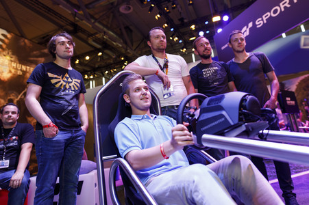 Computerspielmesse Gamescom 2017 in Köln
