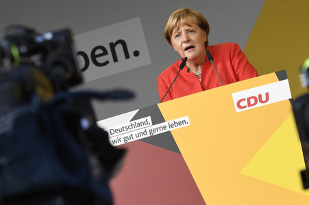 CDU-Wahlkampfversanstaltung in Bergisch Gladbach