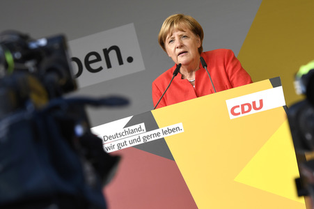 CDU-Wahlkampfversanstaltung in Bergisch Gladbach
