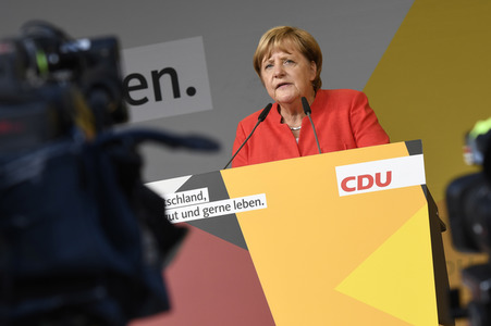 CDU-Wahlkampfversanstaltung in Bergisch Gladbach