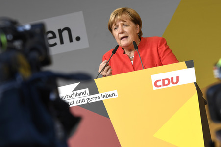 CDU-Wahlkampfversanstaltung in Bergisch Gladbach