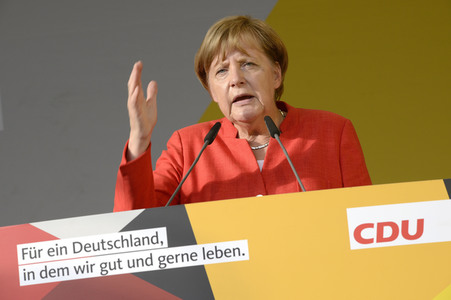 CDU-Wahlkampfversanstaltung in Bergisch Gladbach
