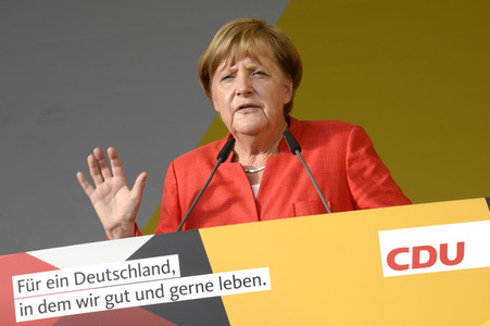CDU-Wahlkampfversanstaltung in Bergisch Gladbach