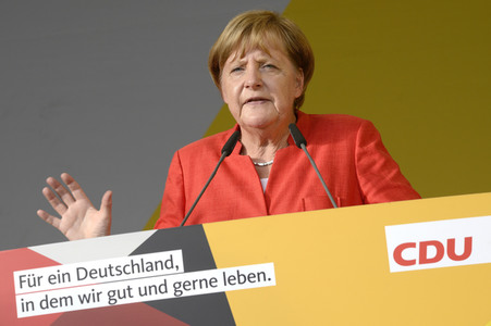 CDU-Wahlkampfversanstaltung in Bergisch Gladbach