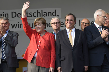 CDU-Wahlkampfversanstaltung in Bergisch Gladbach