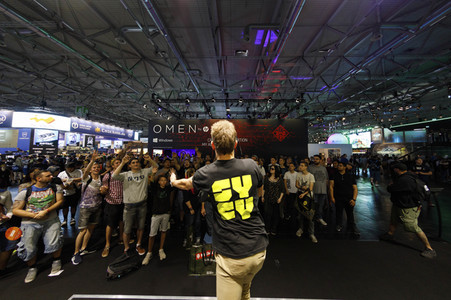 Computerspielmesse Gamescom 2017 in Köln