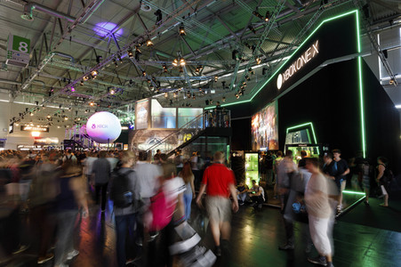 Computerspielmesse Gamescom 2017 in Köln