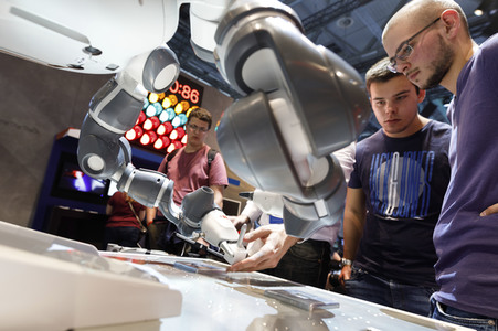 Computerspielmesse Gamescom 2017 in Köln