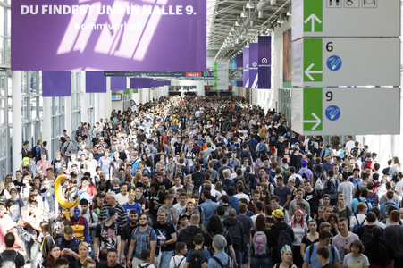 Computerspielmesse Gamescom 2017 in Köln