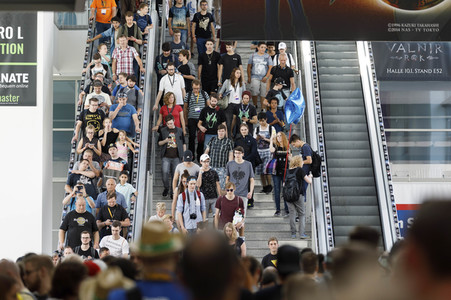 Computerspielmesse Gamescom 2017 in Köln