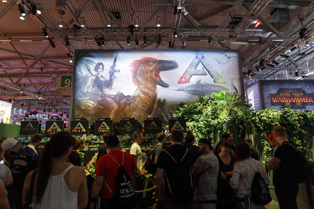 Computerspielmesse Gamescom 2017 in Köln