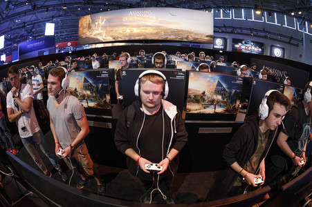 Computerspielmesse Gamescom 2017 in Köln