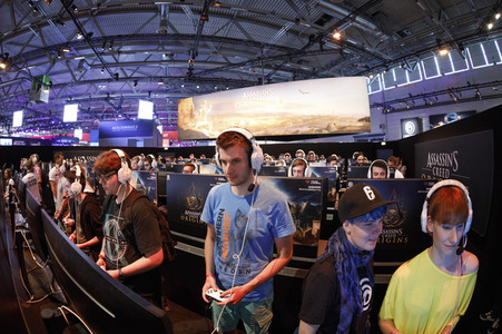 Computerspielmesse Gamescom 2017 in Köln