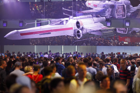 Computerspielmesse Gamescom 2017 in Köln