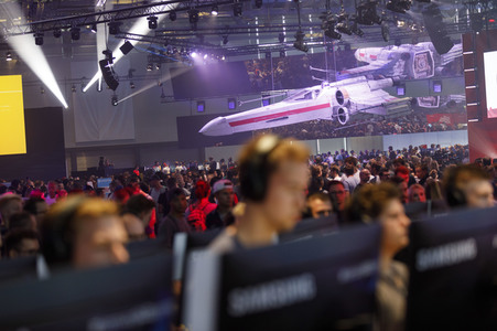 Computerspielmesse Gamescom 2017 in Köln