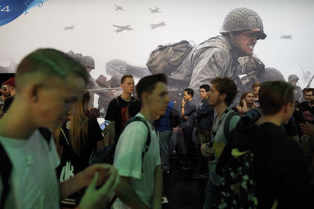 Computerspielmesse Gamescom 2017 in Köln