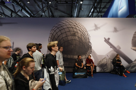 Computerspielmesse Gamescom 2017 in Köln