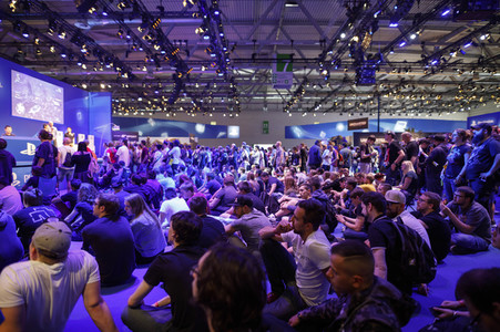 Computerspielmesse Gamescom 2017 in Köln