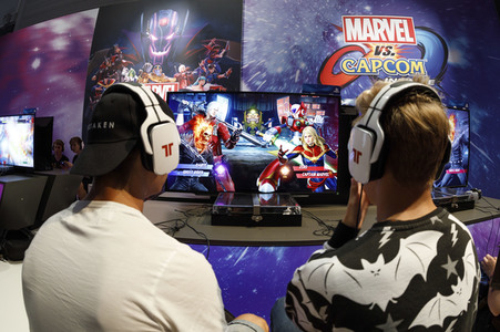 Computerspielmesse Gamescom 2017 in Köln
