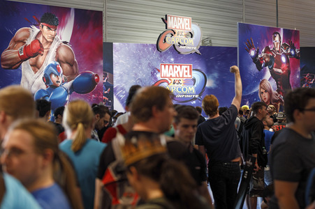 Computerspielmesse Gamescom 2017 in Köln