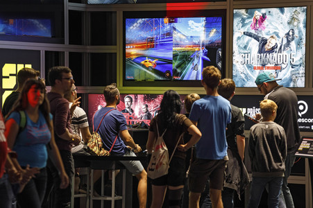 Computerspielmesse Gamescom 2017 in Köln