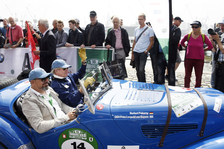 10. Hamburg-Berlin-Klassik 2017 Rallye in Hamburg