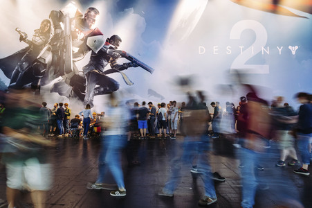Computerspielmesse Gamescom 2017 in Köln