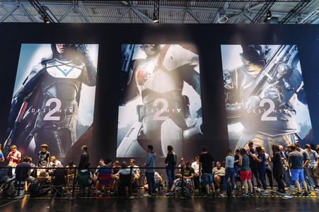 Computerspielmesse Gamescom 2017 in Köln