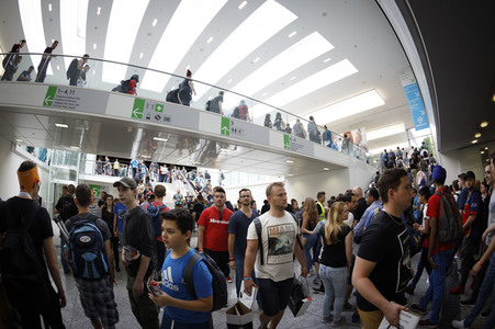 Computerspielmesse Gamescom 2017 in Köln
