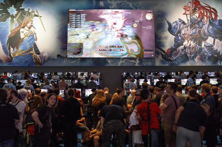 Computerspielmesse Gamescom 2017 in Köln