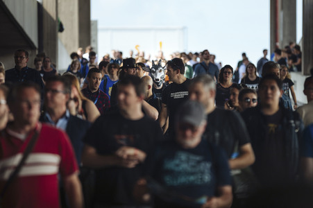 Computerspielmesse Gamescom 2017 in Köln