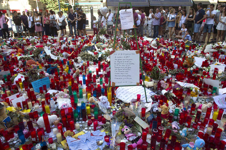 Las Ramblas nach dem Terroranschalg in Barcelona