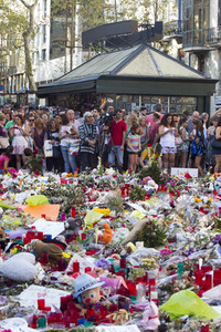 Las Ramblas nach dem Terroranschalg in Barcelona