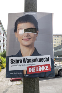 Bundestagswahlkampf-Plakate in Berlin