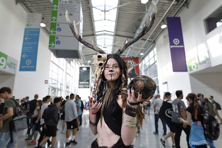 Computerspielmesse Gamescom 2017 in Köln
