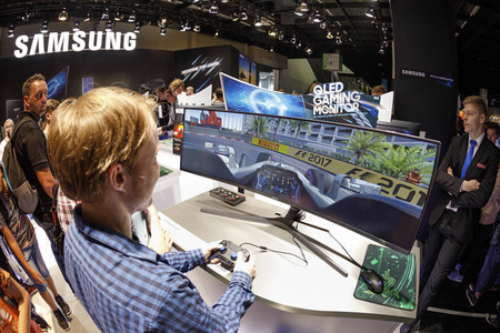 Computerspielmesse Gamescom 2017 in Köln