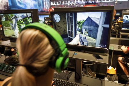 Computerspielmesse Gamescom 2017 in Köln