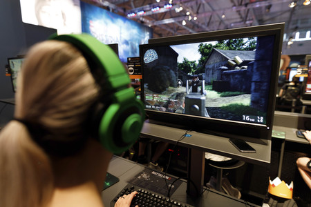 Computerspielmesse Gamescom 2017 in Köln