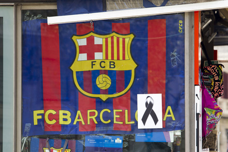 Anti-Terror Demonstration in Barcelona