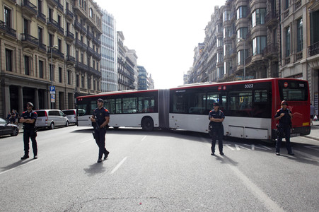 Anti-Terror Demonstration in Barcelona