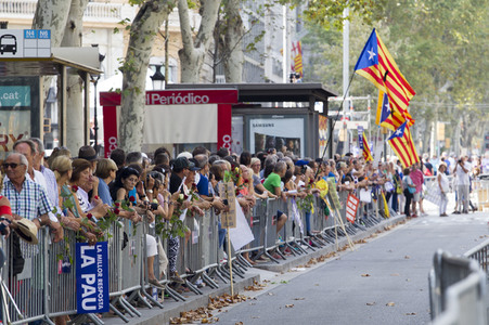 Anti-Terror Demonstration in Barcelona