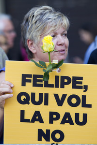 Anti-Terror Demonstration in Barcelona