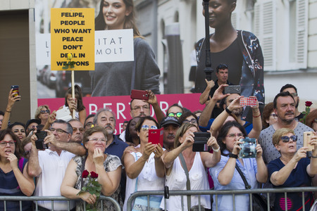 Anti-Terror Demonstration in Barcelona