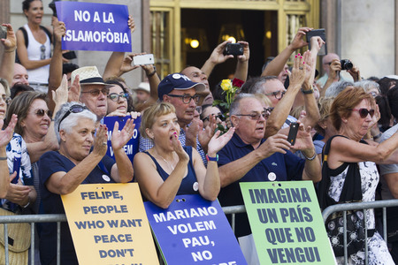 Anti-Terror Demonstration in Barcelona