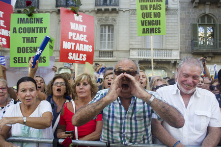 Anti-Terror Demonstration in Barcelona