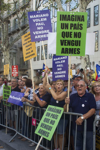 Anti-Terror Demonstration in Barcelona